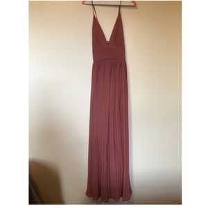 Dusty Rose Bridesmaid Dress